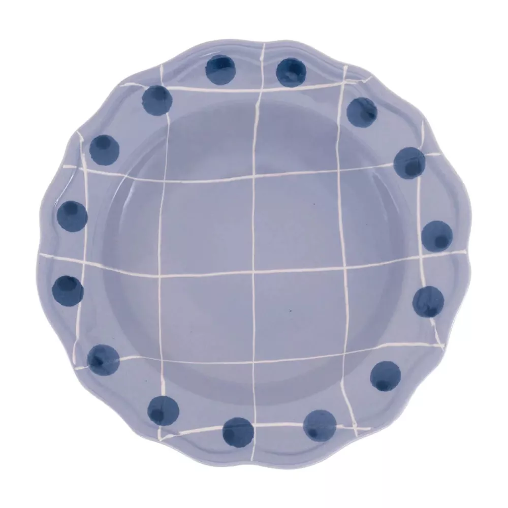 SOUP PLATE 23 CM, QUADRI