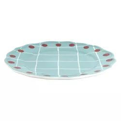DINNER PLATE 27 CM, QUADRI