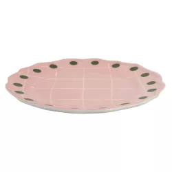 DINNER PLATE 27 CM, QUADRI