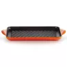 32x22 CM RECTANGULAR CAST IRON GRILL, EVOLUTION