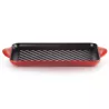 32x22 CM RECTANGULAR CAST IRON GRILL, EVOLUTION