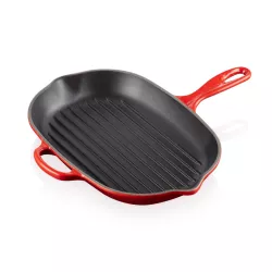 32 CM CAST IRON OVAL GRILL,...