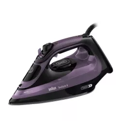 STEAM IRON, BLACK & PURPLE...