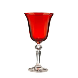 RED WATER GOBLET, ZACCARIA...
