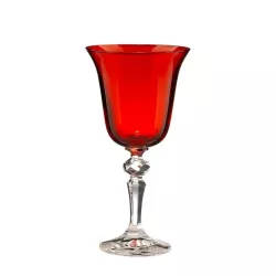 RED WATER GOBLET, ZACCARIA...