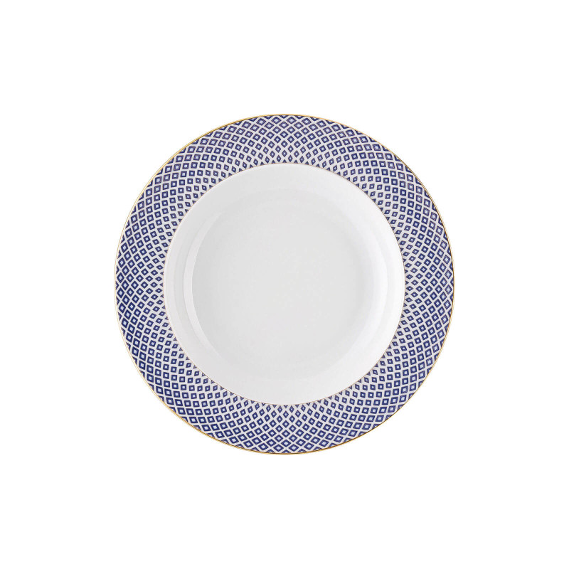 PIATTO FONDO 22 CM, FRANCIS CARREAU BLEU 10460/404307/10322