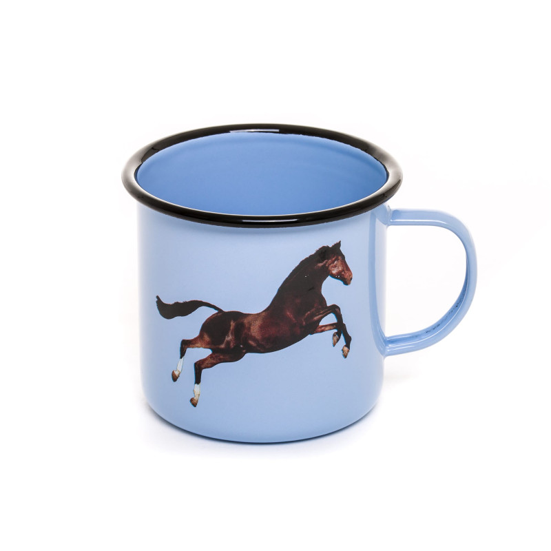 SELETTI WEARS TOILETPAPER MUG CAVALLO 16855