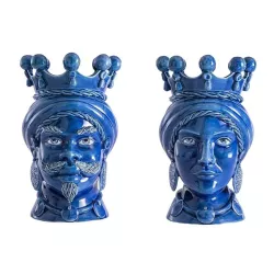 SET OF 2 MOOR HEADS,...