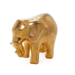 SMALL ELEPHANT GOLD FINE PAISLEY OAELE02S/VELIN2/1036