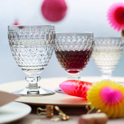 RED WINE GOBLET, BOSTON COLOURED