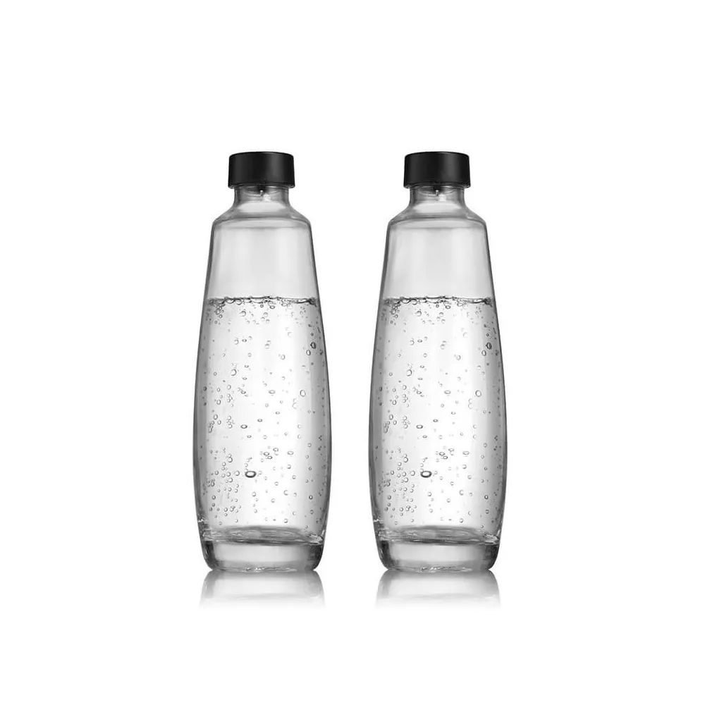 2 DUO GLASS BOTTLE, 1 LT