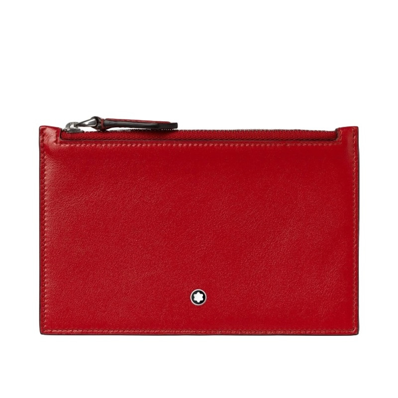 RED ZIPPED CARD HOLDER MEISTERSTUCK , 129908