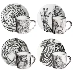 SET 4 TAZZE ESPRESSO CON...