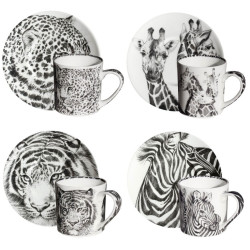 SET OF 4 ESPRESSO CUP AND...