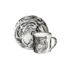SET 4 TAZZE ESPRESSO CON PIATTINO - WILD SPIRIT