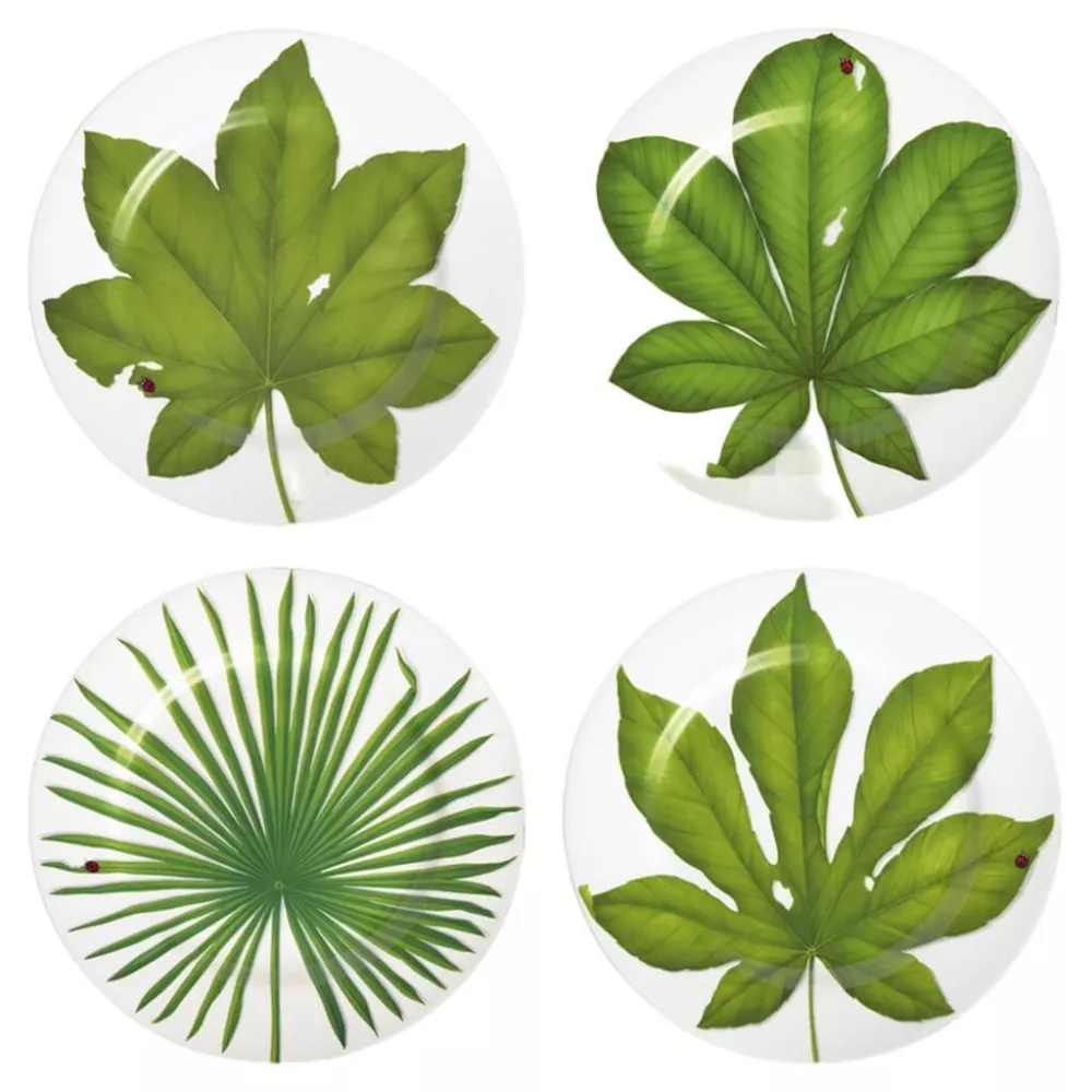 SET OF 4 ASSORTED SERVICE PLATE 31 CM - FREEDOM