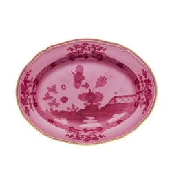 34 CM OVAL TRAY, ORIENTE...