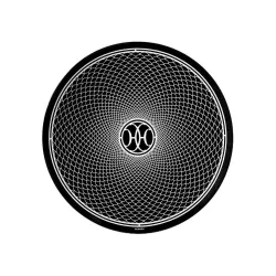 PIATTO PANE 14CM H DECO 37112