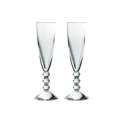 SET OF 2 CHAMPAGNE FLUTE...