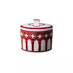 SUGAR BOWL WITH LID,...