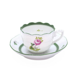 COFFEE CUP WITH SAUCER 4,5 CM VIEILLE ROSE VRH 711