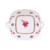 SQUARE CAKE PLATE 28 X 24,5 CM APPONYI PINK AP 1430