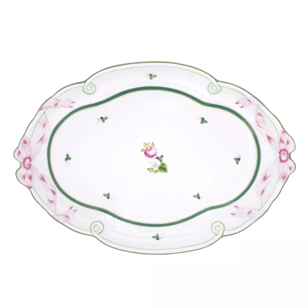 TET A TET TRAY 40 CM VIEILLE ROSE VRH 400