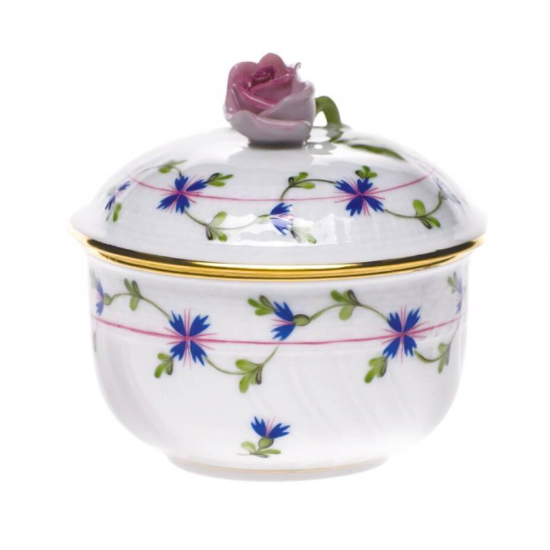 SUGAR BOWL 9,5 CM CORNFLOWER GARLAND PBG 1462