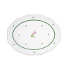 OVAL TRAY 36,5 CM VIEILLE ROSE VRH 102