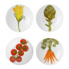 SET OF 4 ASSORTED SOUP PLATE 20,5 CM - FREEDOM