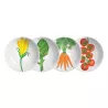 SET OF 4 ASSORTED SOUP PLATE 20,5 CM - FREEDOM