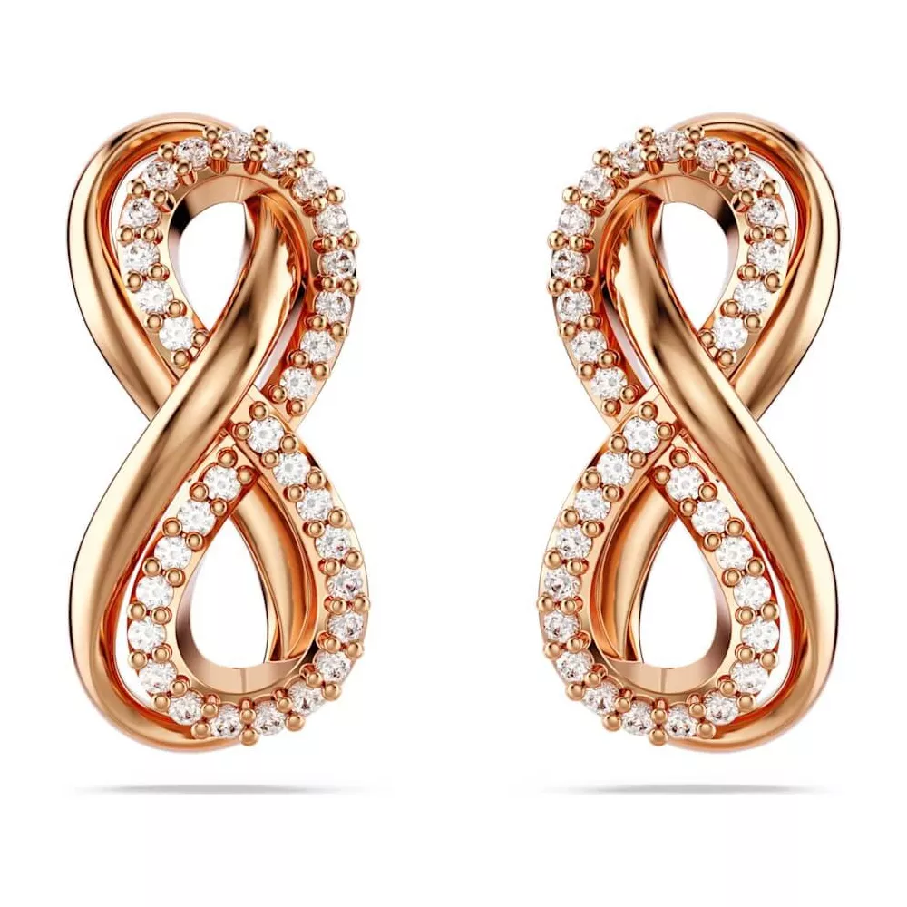 STUD EARRINGS HYPERBOLA INFINITY