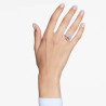 IDYLLIA COCKTAIL RING, SHELL, PINK, RHODIUM PLATED
