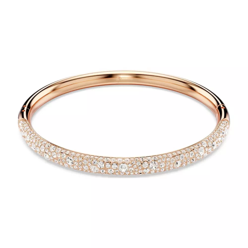 BANGLE METEORA, PAVE  A NEVE