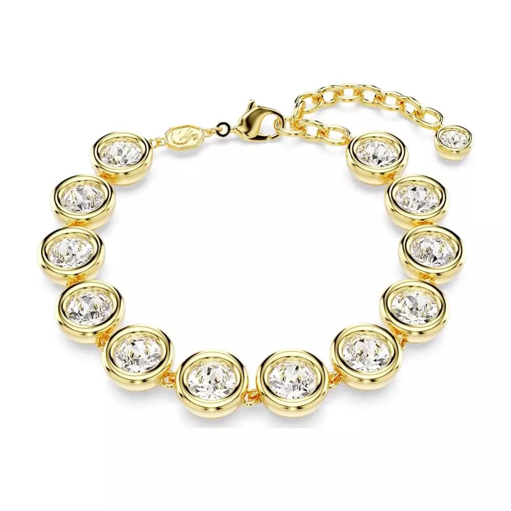 BRACCIALE IMBER, BIANCO, PLACCATO COLOR ORO 5682586
