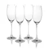 SET OF 4 FLUTE GOBLETS, VIVENDI 85695