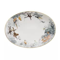 OVAL TRAY 42 CM, CARNET D...