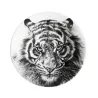 SET OF 4 ASSORTED DESSERT PLATES 21,5 CM - WILD SPIRIT