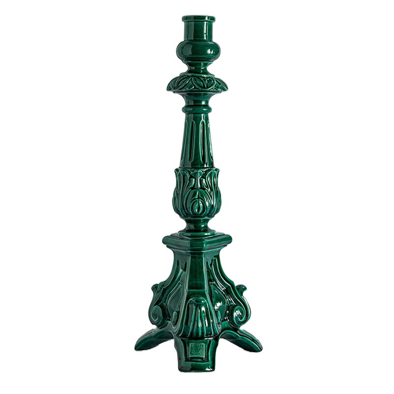 CANDLE HOLDER BAROCCO, 1 FIRE