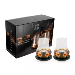 SET OF 2 WHISKY TUMBLER,...