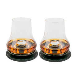 SET OF 2 WHISKY TUMBLER, LES IMPITOYABLES