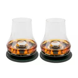 SET OF 2 WHISKY TUMBLER, LES IMPITOYABLES