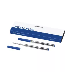 2 BALLPOINT PEN REFILLS "B" BROAD, ROYAL BLUE 128215