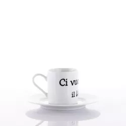 TAZZA CAFFE, CORAGGIO LUNEDI GRAFFITI