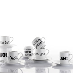 TAZZA CAFFE, CORAGGIO LUNEDI GRAFFITI