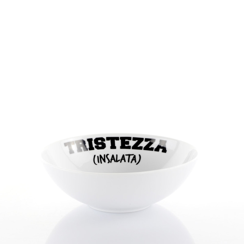 BOWL 21 CM, TRISTEZZA INSALATA GRAFFITI