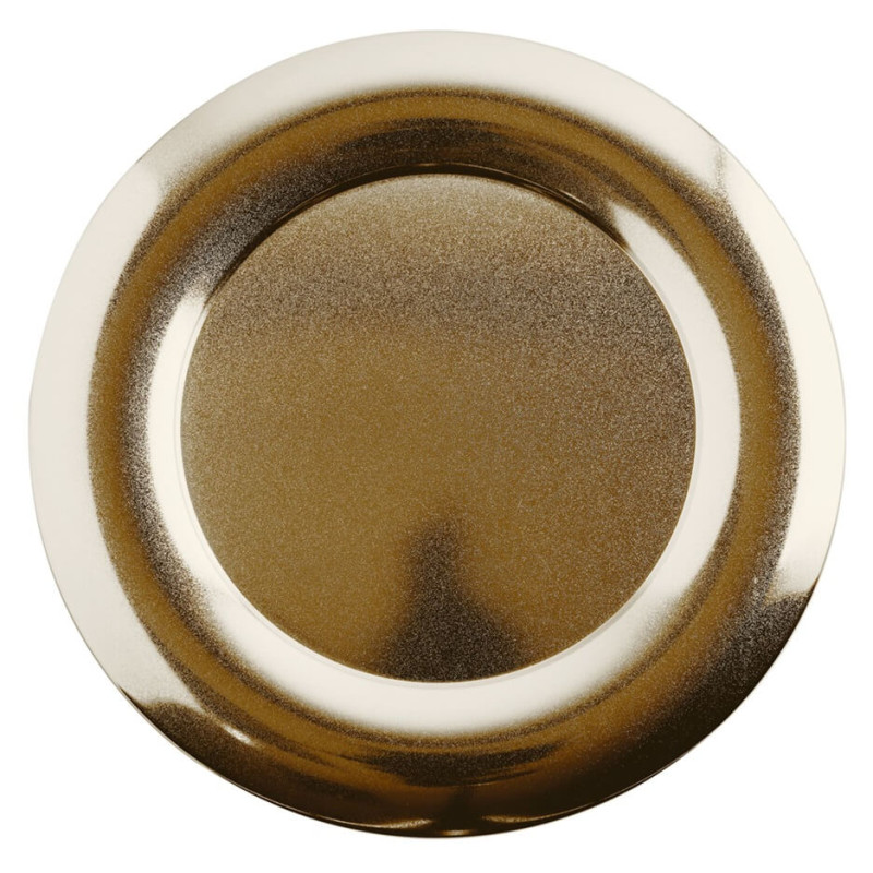 CHARGER PLATE 32 CM, SPHERA PVD REDGOLD 54931N32