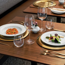 CHARGER PLATE 32 CM, SPHERA PVD REDGOLD 54931N32