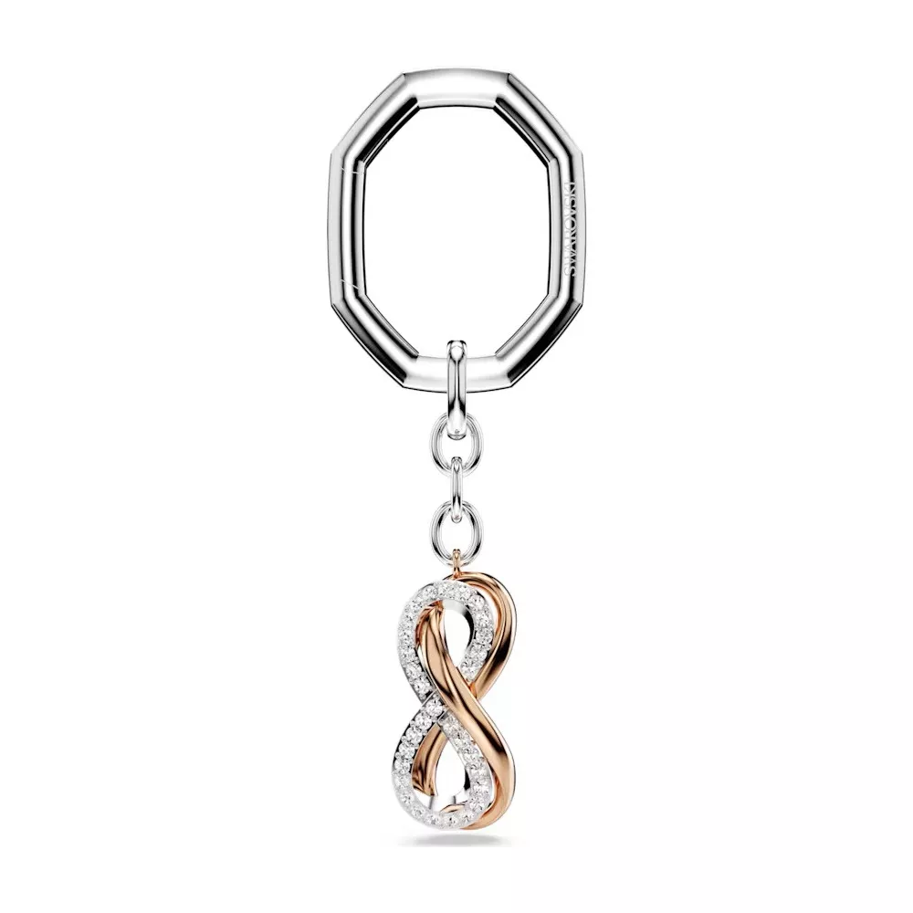 PORTACHIAVI INFINITO, BIANCO, PLACCATURA MISTA 5687996
