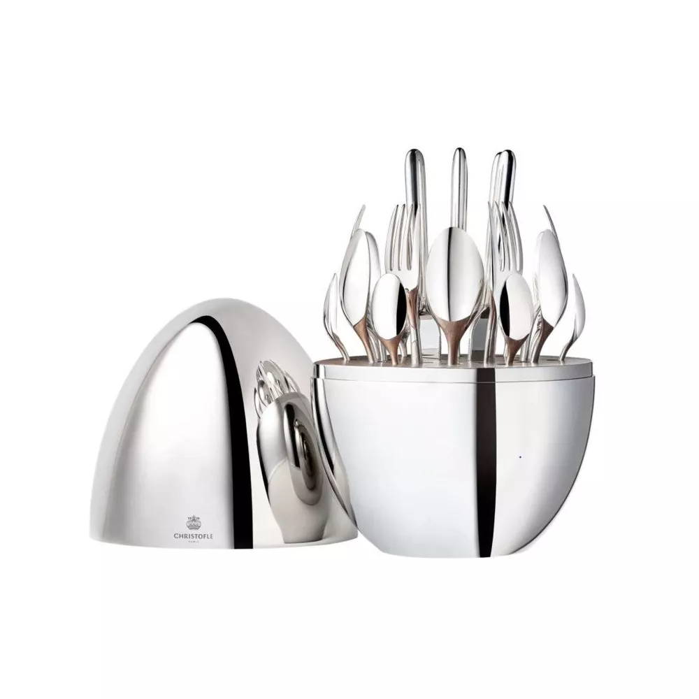 SET 24 POSATE DESSERT, UOVO MOOD EASY 65699